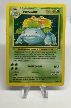 Pokemon TCG Venusaur 18/110 Legendary Collection 2002 Holo Rare Card LP+ - Image 1