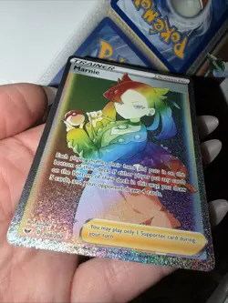 Marnie (Secret) 208/202 Holo SWSH01: Sword & Shield Base Set Pokemon Card - Image 3