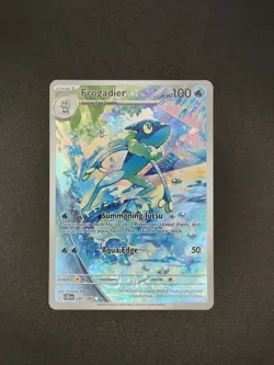 Frogadier 089/086 Illustration Rare Chaos Rising ME Pokemon TCG Cards NM - Image 1