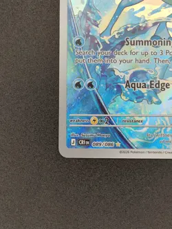 Frogadier 089/086 Illustration Rare Chaos Rising ME Pokemon TCG Cards NM - Image 4