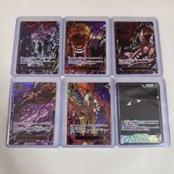 One Piece Card OP13 Goroboshi Red Foil God Pack Complete Inherited will - Image 1