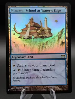 MTG: Minamo, School at Water's Edge | Foil | The List | NM-LP | - Image 1