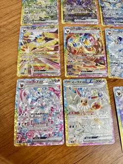 Pokemon Arts Card Eevee SAR All 9 complete set sv8a Terastal Festival ex Umbreon - Image 5