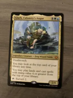 Glarb, Calamity's Augur #215 - Bloomburrow MTG - Image 1