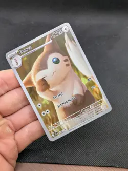 Pokemon Card Furret 168/159 Journey Together Illustration Rare NM - Image 2