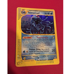 Pokemon Tentacruel H26/H32 Holo Rare 70 HP Stage 1 English Card 2002 - Image 1