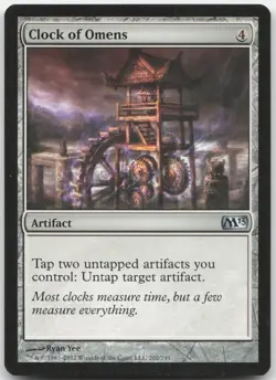Clock of Omens - Magic 2013 (M13) - Uncommon - Magic: The Gathering - Image 1