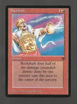 MTG Legends Backdraft - Image 1