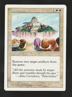 MTG 5th Edition Dust to Dust - Image 1