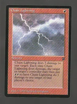 MTG Legends Chain Lightning - Image 1