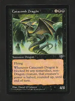 MTG Mirage Catacomb Dragon - Image 1