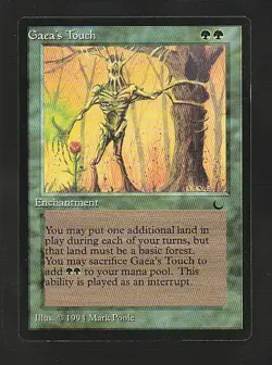 MTG The Dark Gaea's Touch - Image 1