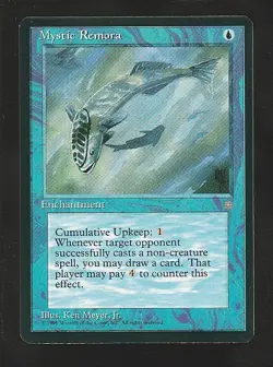 MTG Ice Age Mystic Remora - Image 1