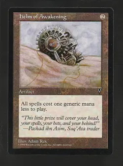 MTG Visions Helm of Awakening - Image 1