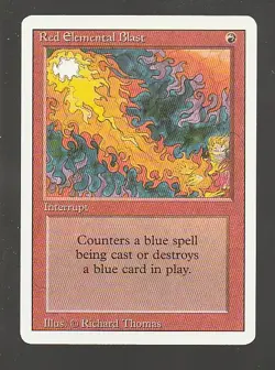MTG Revised Red Elemental Blast - Image 1