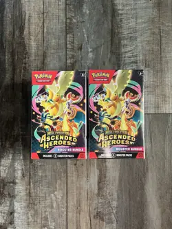 Pokemon TCG SEALED Ascended Heroes Booster Bundle Lot Of 2 - Image 1