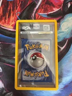 2000 Pokemon Team Rocket Dark Dragonite Holo #5/82 PSA 5 - Image 2