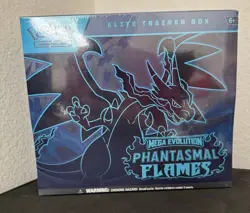 Pokemon TCG Mega Evolution Phantasmal Flames Elite Trainer Box ETB NEW/Sealed - Image 1