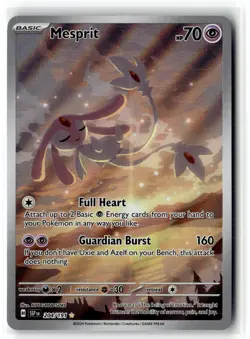 Mesprit 204/191 Illustration Rare Surging Sparks Pokemon NM b3 - Image 1