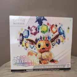 Pokemon Prismatic Evolutions Elite Trainer Box ETB New Factory Sealed - Image 1