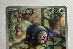 2023 Pokemon Lechonk 209/197 Obsidian Flame SIR Secret Illustration Rare NM - Image 2