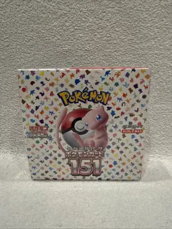 Pokemon TCG: Scarlet & Violet - 151 Japanese Booster Box sv2a - NEW/SEALED 4521329346038 - Image 1