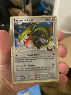 Rayquaza C 8/147 - Supreme Victors Holo Rare Pokemon TCG HP/DMG - Image 1