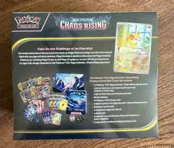 Chaos Rising POKEMON CENTER Exclusive Elite Trainer Box ETB - New Factory Sealed - Image 2