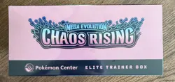 Chaos Rising POKEMON CENTER Exclusive Elite Trainer Box ETB - New Factory Sealed - Image 3