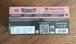 Chaos Rising POKEMON CENTER Exclusive Elite Trainer Box ETB - New Factory Sealed - Image 4