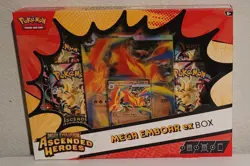 Pokemon Ascended Heroes Mega Emboar Ex Box - Image 1