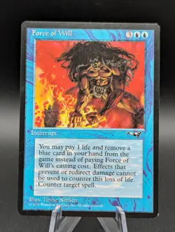 MTG: Force of Will | Non-Foil | Alliances | LP | - Image 1