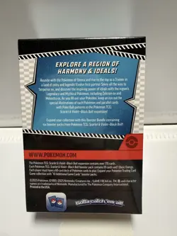 Pokemon Scarlet Violet Black Bolt Booster Bundle 6 Packs - Image 2