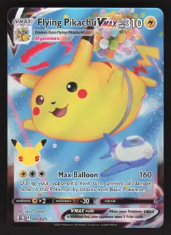 Flying Pikachu VMAX 007/025 Pokemon TCG Celebrations NM - Image 1