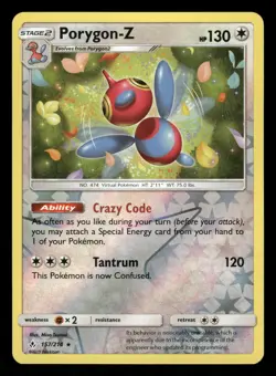 Porygon-Z 157/214 NM Rare Holo Reverse Holo Unbroken Bonds 2019 Pokemon TCG - Image 1