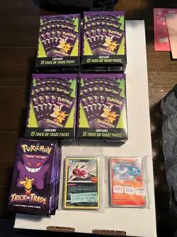 Pokemon 2022/2023 Trick or Trade 101 Sealed Packs Plus - Image 1