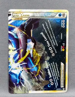 NM Palkia & Dialga LEGEND 102/102 HGSS Triumphant Pokemon 2010 Bottom - Image 1