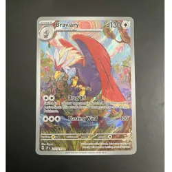 Braviary 214/191 Illustration Rare Full Art Holo Sv08 Surging Sparks EN 2024 - Image 1