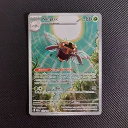 Pokemon TCG Mega Evolution 137/132 Ninjask Illustration Rare - NM - Image 1