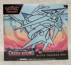 Chaos Rising POKEMON CENTER Exclusive Elite Trainer Box ETB IN HAND - Image 1