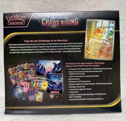 Chaos Rising POKEMON CENTER Exclusive Elite Trainer Box ETB IN HAND - Image 2