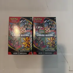 2x Pokemon TCG - 2026 Mega Evolution Chaos Rising Booster Bundle 6 Packs Sealed - Image 1