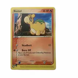Pokemon TCG Numel EX Ruby & Sapphire 61/109 Regular Common - Image 1