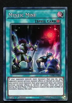 LP Mystic Mine DANE-EN064 Super Rare 1st Edition - Yugioh - Image 1