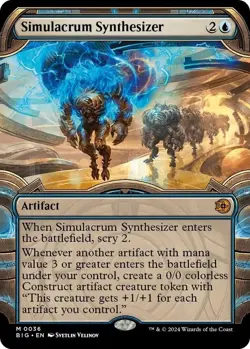 MTG - Simulacrum Synthesizer (Showcase) - LP - Image 1