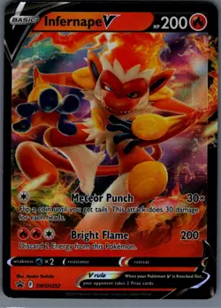 Infernape V Promo SWSH: Sword & Shield Promo Cards SWSH252 NM - Image 1