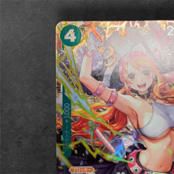 ONE PIECE Japanese Card 2025 The Azure Sea's Seven Nami OP14-031 SR-P - Image 2