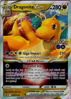 Dragonite VSTAR Promo SWSH: Sword & Shield Promo Cards SWSH236 NM - Image 1
