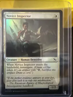 Novice Inspector 0029 Common Foil Murders at Karlov Manor MTG Near Mint - Image 1