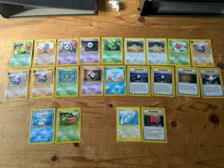 Pokemon Card Bundle - Neo Discovery Genesis Revelation - WOTC Vintage LP/MP 1999 - Image 1